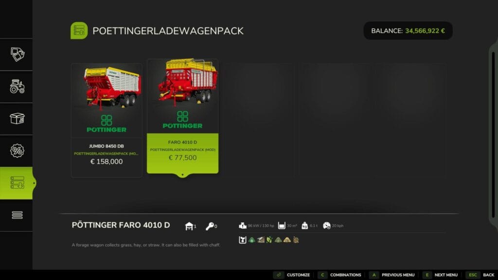 Pottinger-forage-wagon-pack-v1.0-FS25-1-1024x576 Pöttinger Forage Wagon Pack v1.0