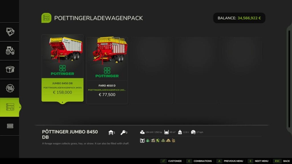 Pottinger-forage-wagon-pack-v1.0-FS25-3-1024x576 Pöttinger Forage Wagon Pack v1.0