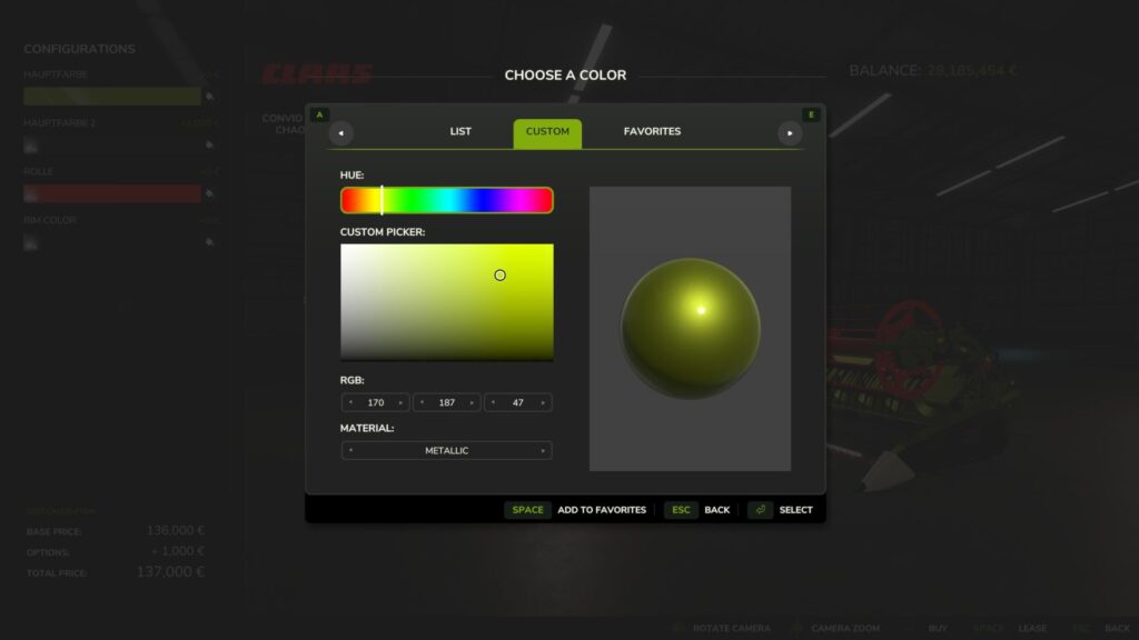 claas-convio-flex-1380-choice-of-colors-fs25-Ic0e2-1024x576 Claas Convio Flex 1380 (choice of colors)
