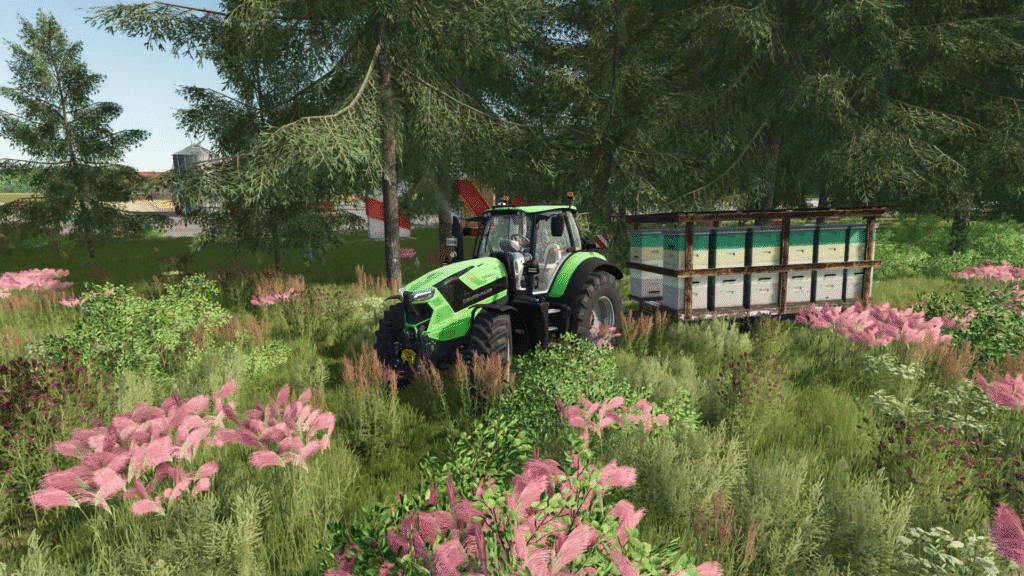 image-542-1024x576 Old trailer with beehives